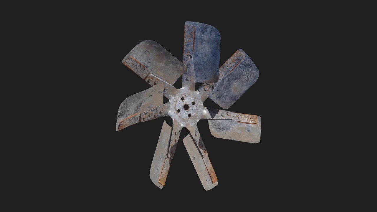 Rusty Radiator Fan | Fab