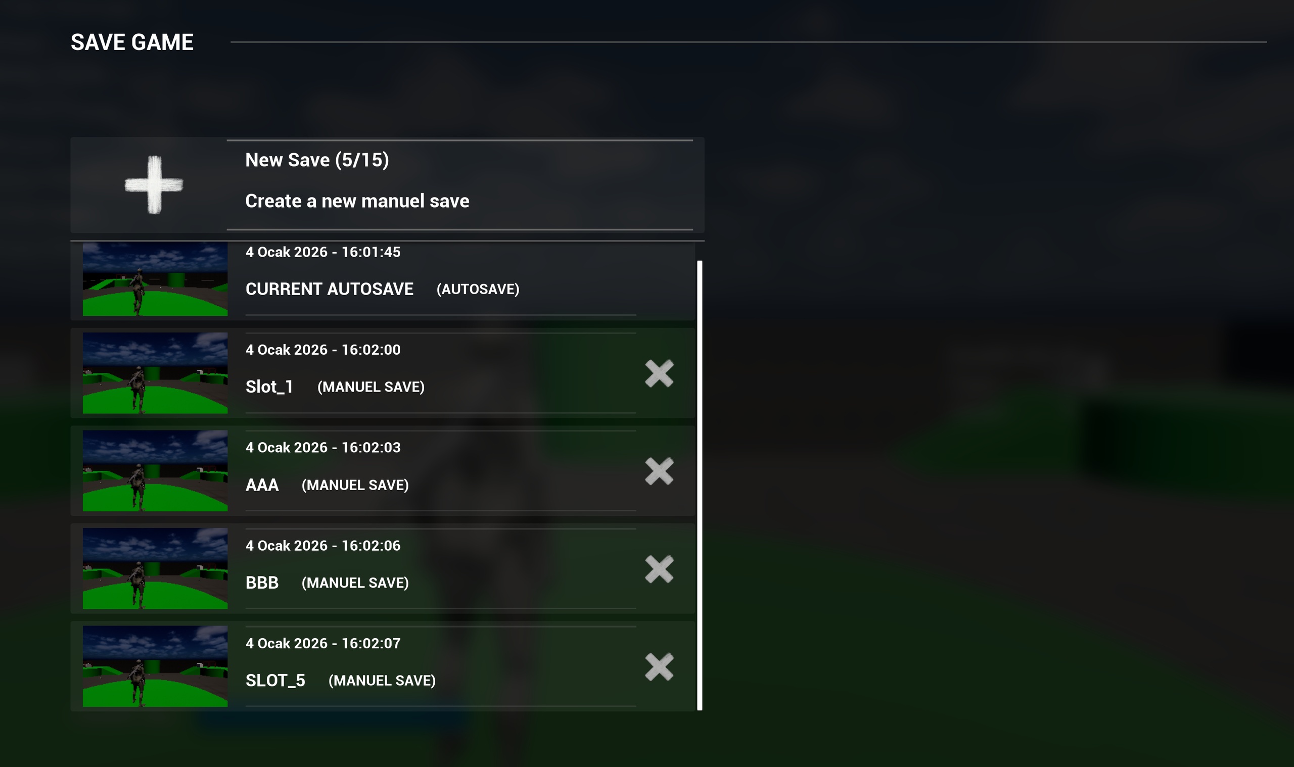 Media 1 for listing UE5 Advanced Save System