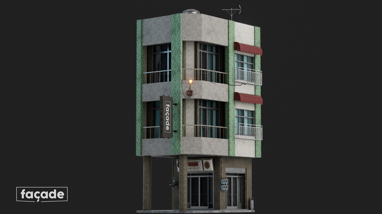 Media 1 for listing Authentic Taiwan - A 1950s Ceramic Tile Facade - Q251215U