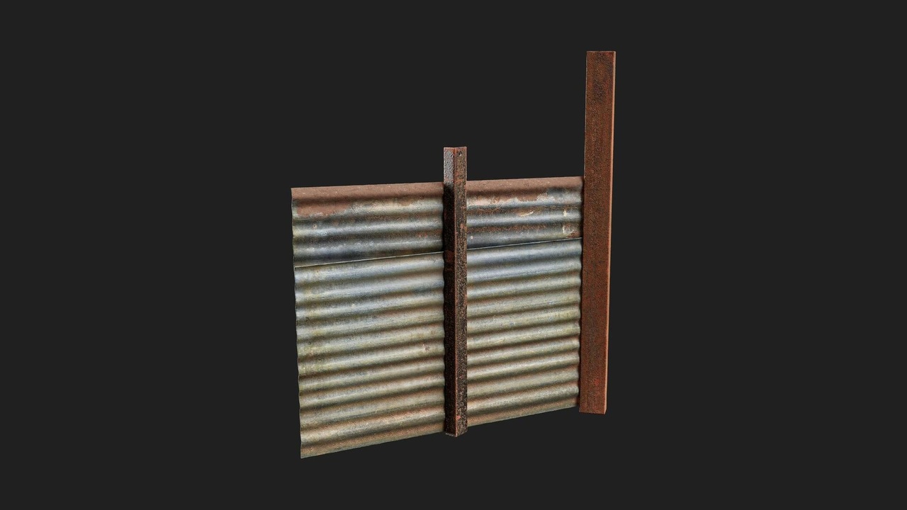 Media 1 for listing Military Trenches Wall Metal Corrugated 14