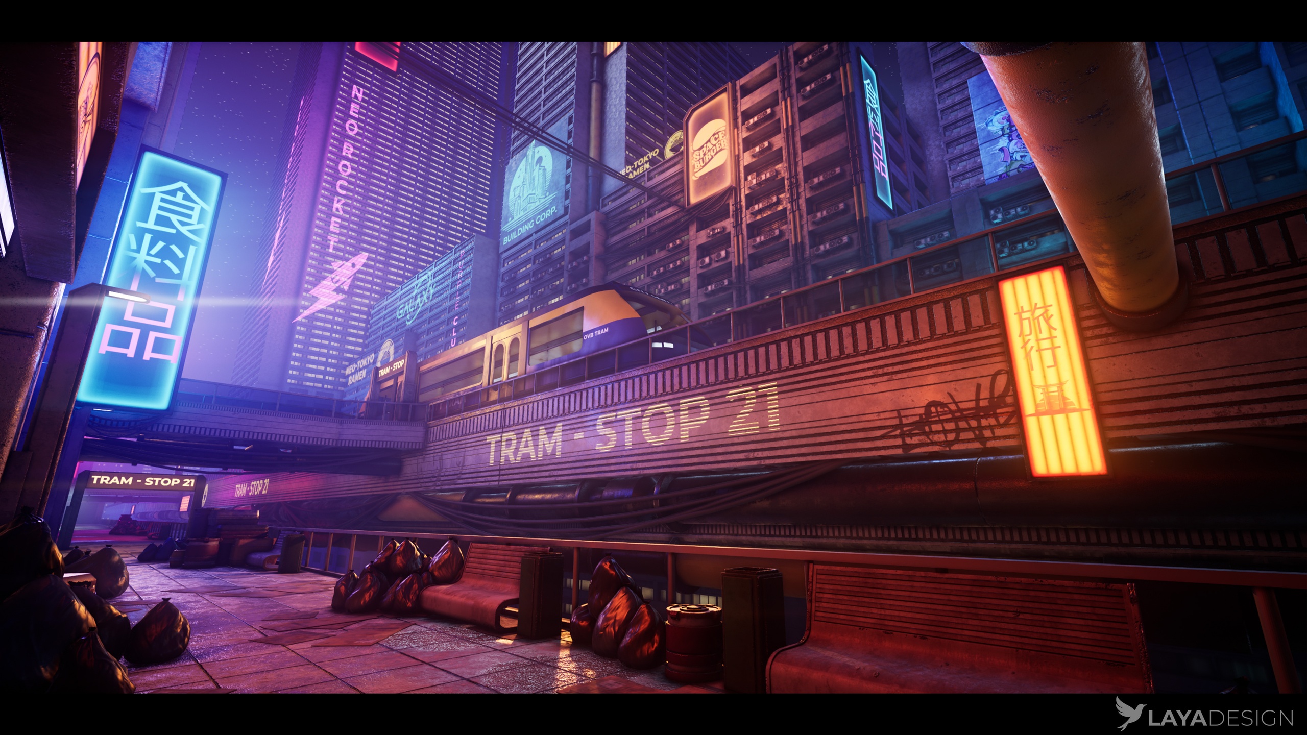 Media 1 for listing Cyberpunk City