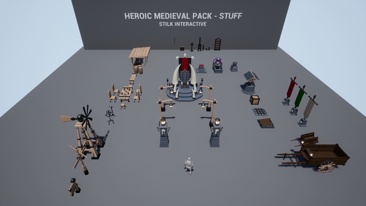 Heroic Medieval Pack - Stuff | Fab