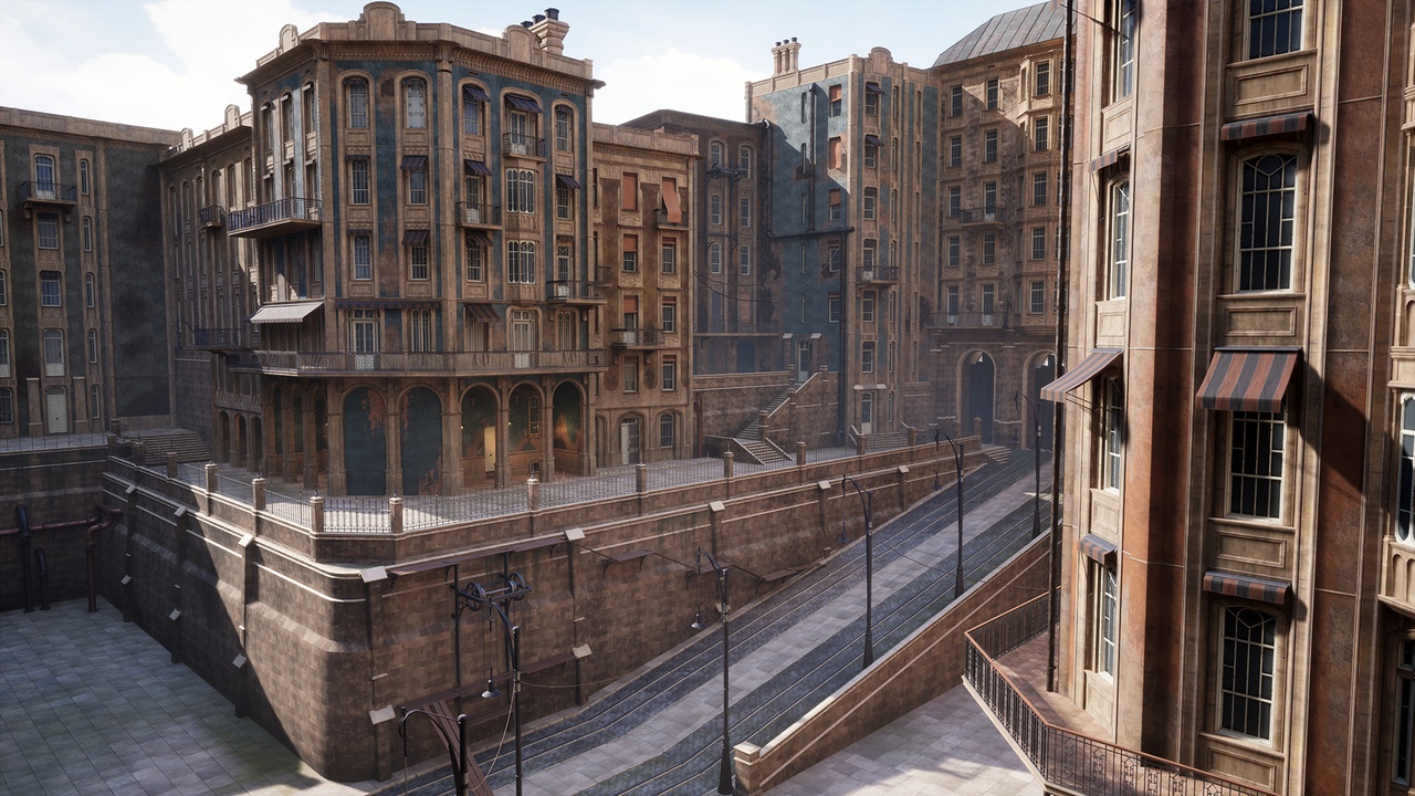 Media 1 for listing Colonial City Modular Asset Pack