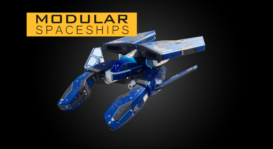 Spaceship Modular Meteor Mantis | Fab