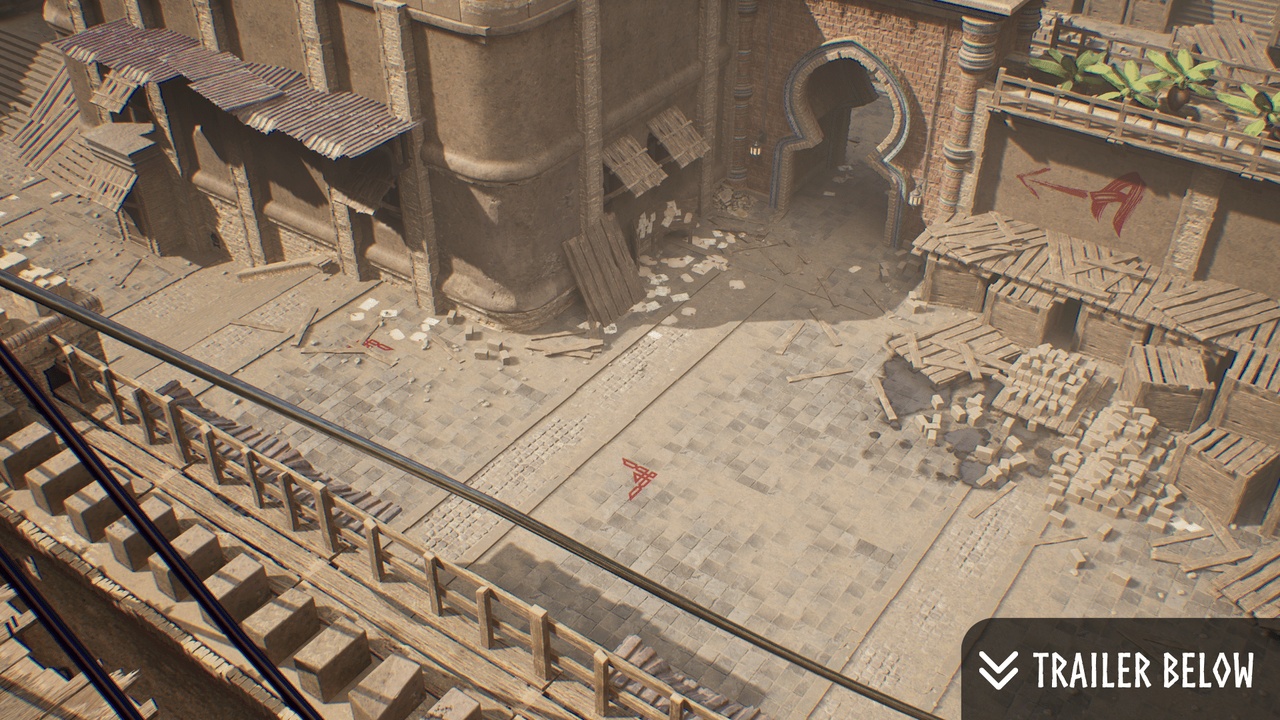Modular Desert Town (Desert City, Desert Village, Desert Town, Modular Town) 제품 등록을 위한 미디어 1개