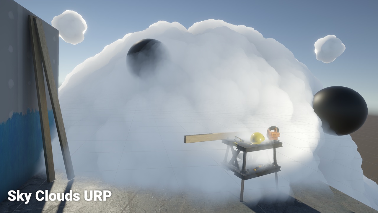 Sky Clouds URP: Fluffy Cloud Shader for Amplify - for Unity 3D | Fab