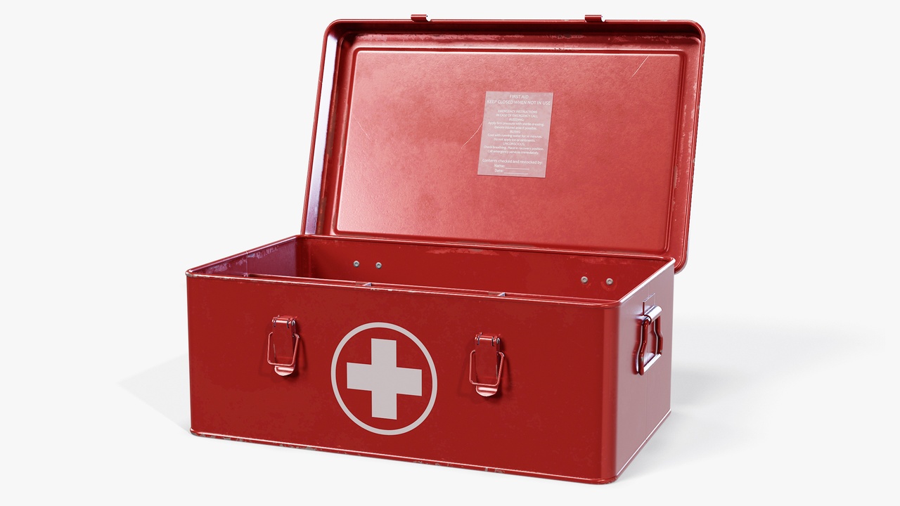 Media 1 for listing First Aid Box Metal
