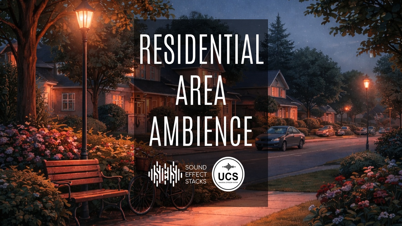 Media 1 for listing Residential Area Ambience