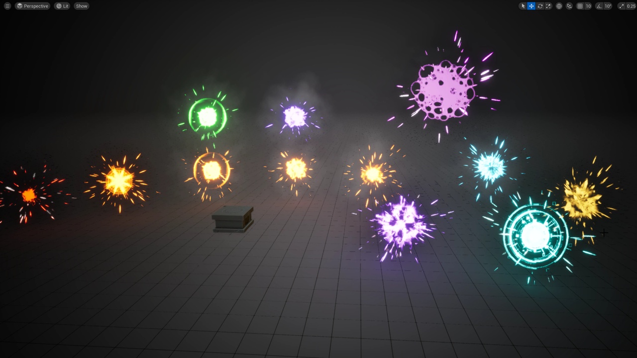 Stylized Explosion | Fab