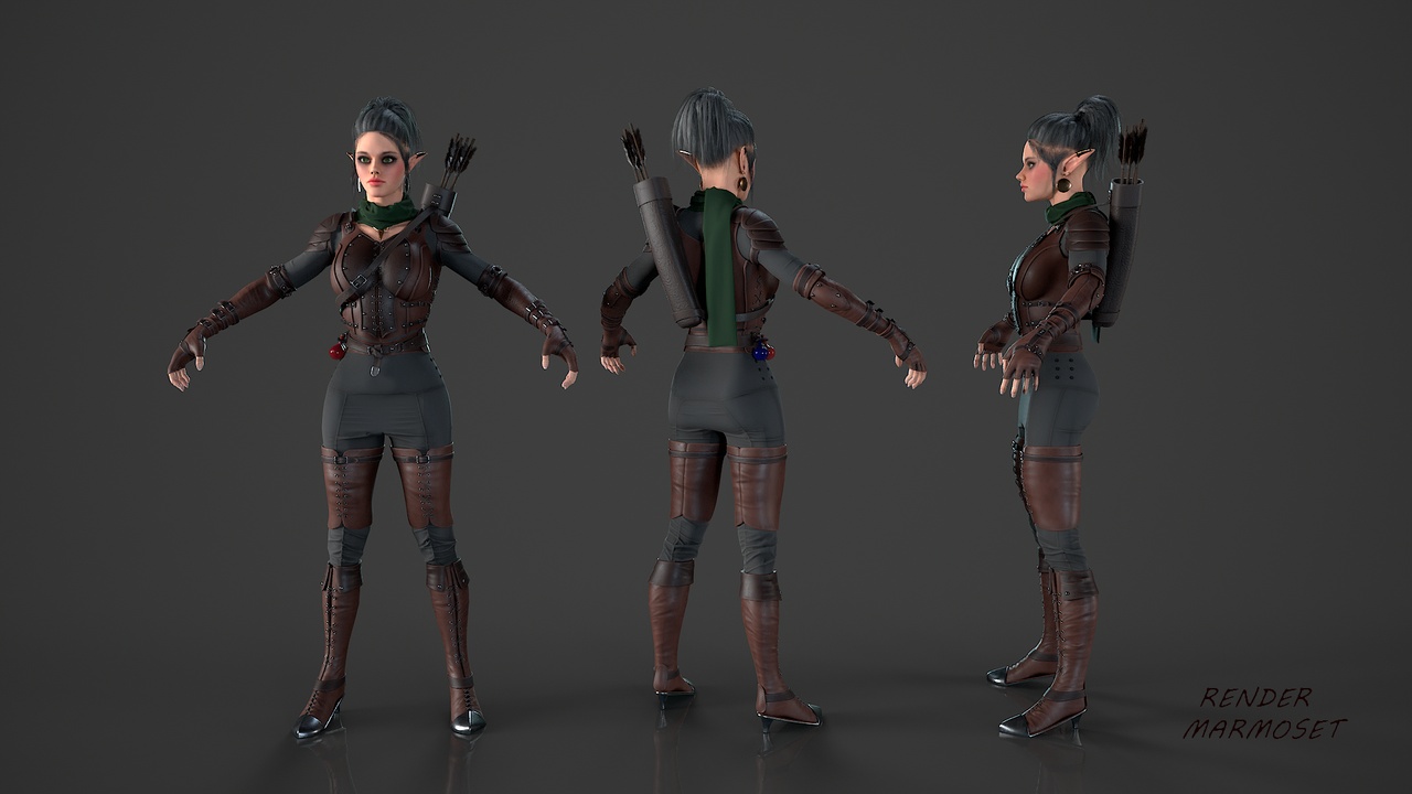 Media 1 for listing Archer Girl