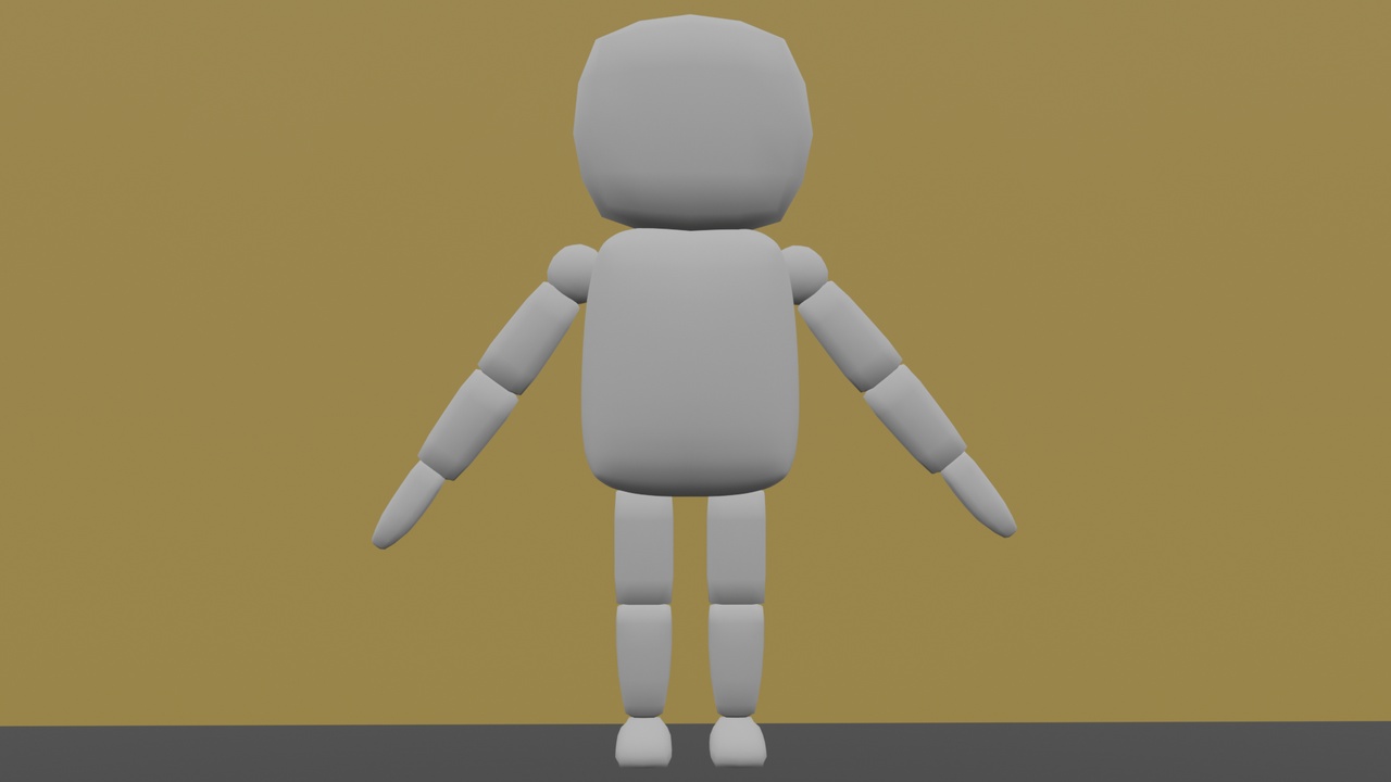 Medium 1 für Eintrag Stylized Low Poly Character Rigged and Unrigged