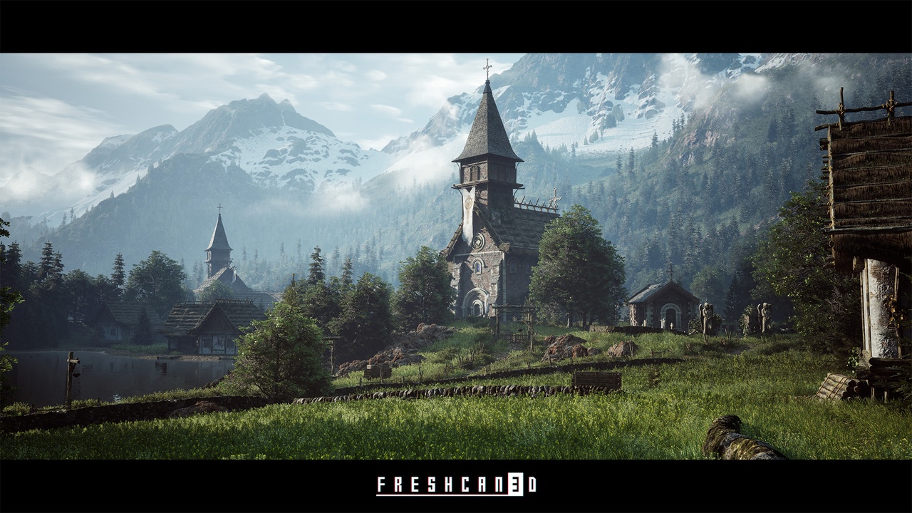 Media 1 for listing Medieval Environment (Mountain Medieval , Medieval Church, Medieval Cemetery )