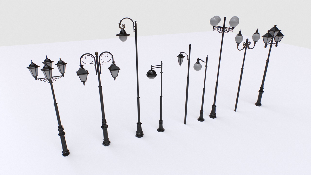 Media 1 for listing Street Lights Pack Modular