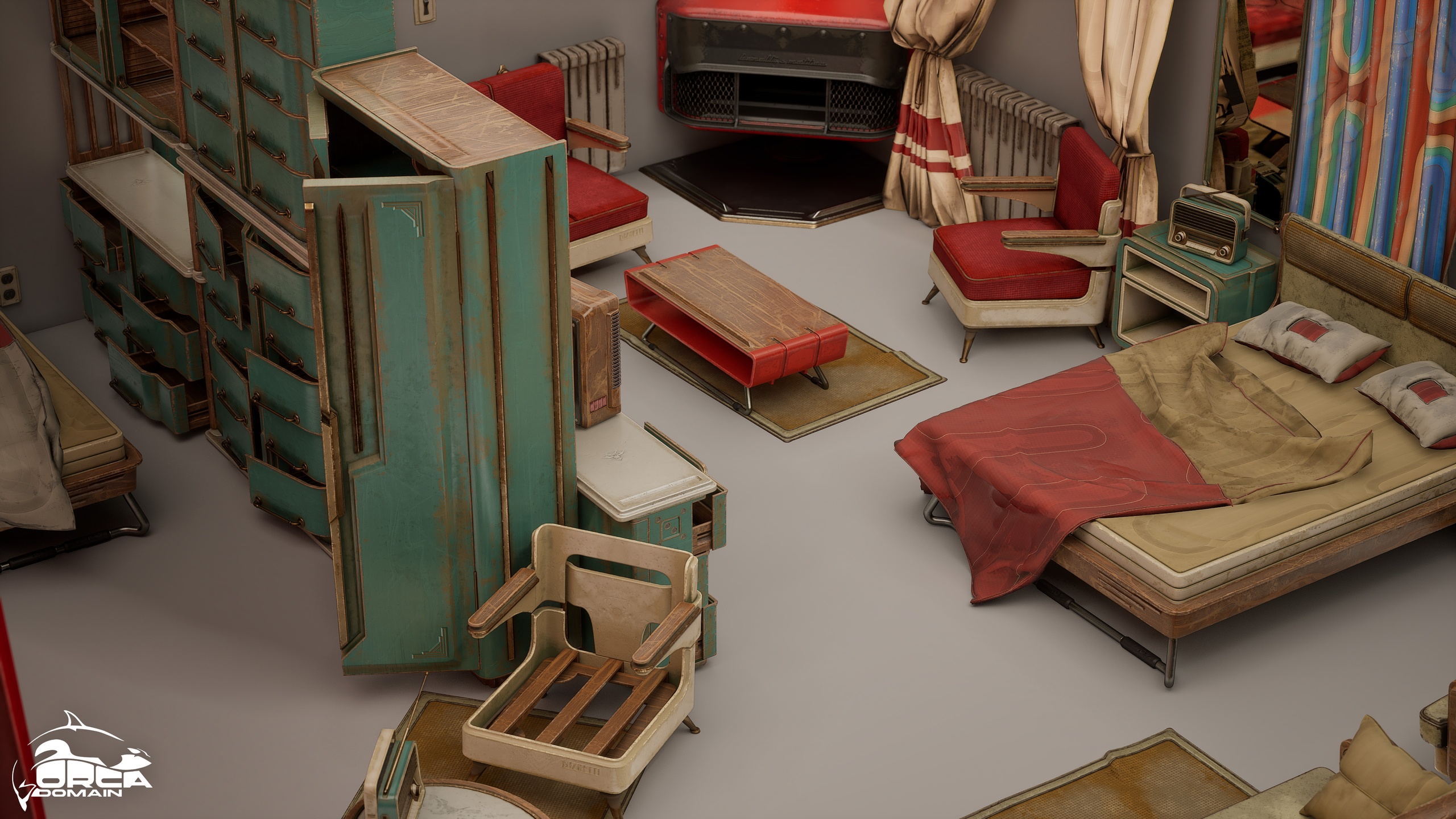 商品 Apartment Essentials Modular Prop Pack - Nanite 的媒体 1