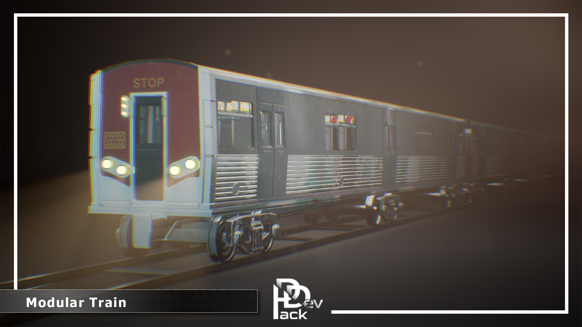 Modular Train / 33 Assets | Fab