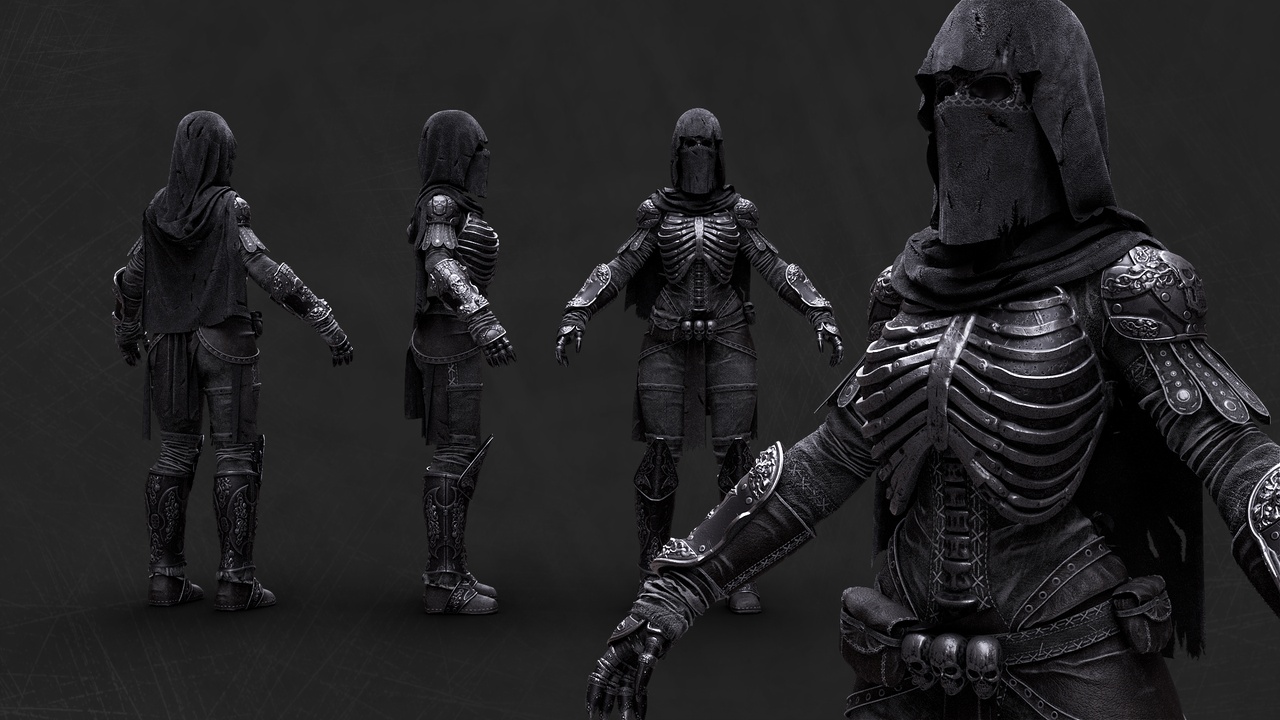 Media 1 for listing Female Necromancer Armor