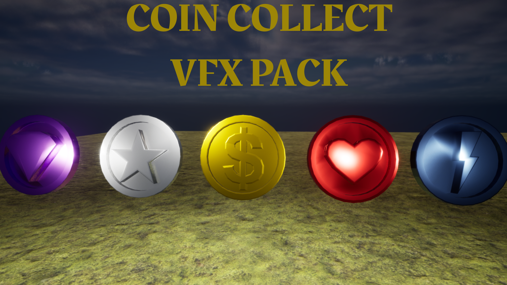 Coin Collect VFX Pack with SFX | Fab