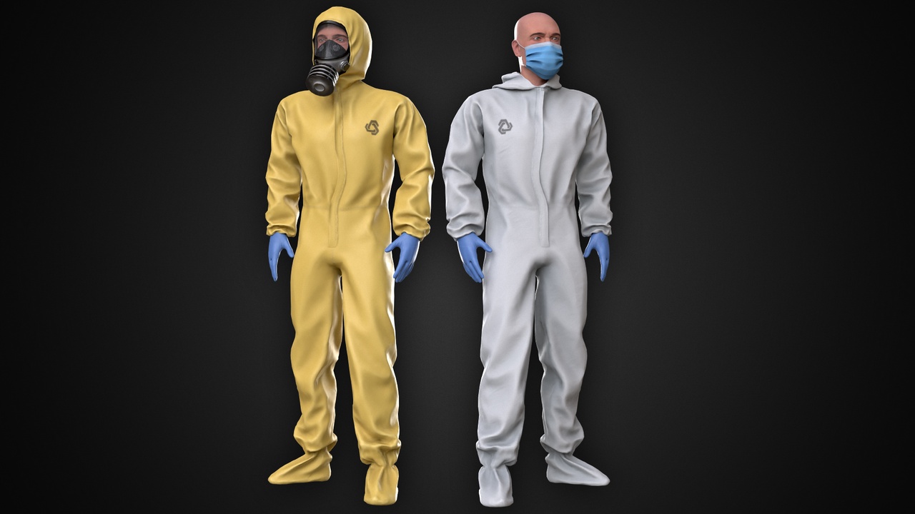 Media 1 for listing Man In Protective Suit