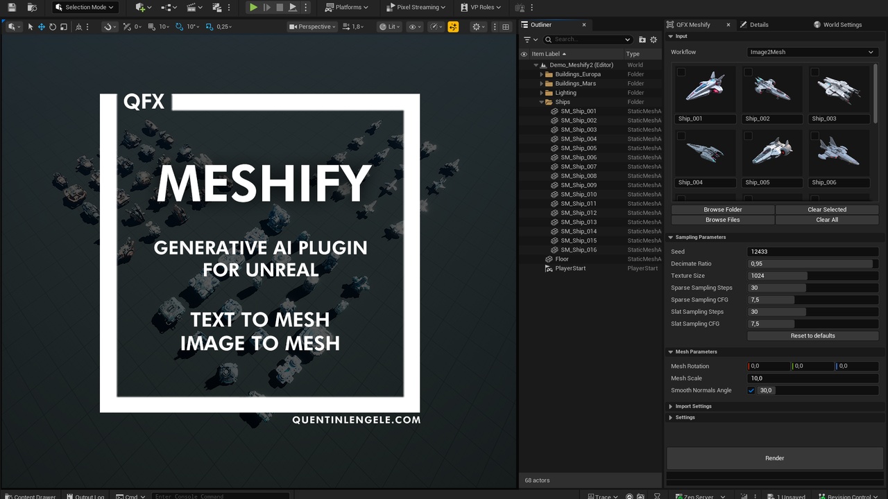 Media 1 for listing QFX Meshify
