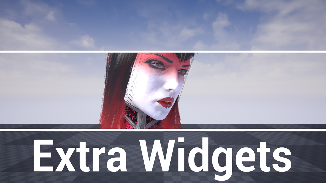 Media 1 for listing Extra Widgets for Slate & UMG