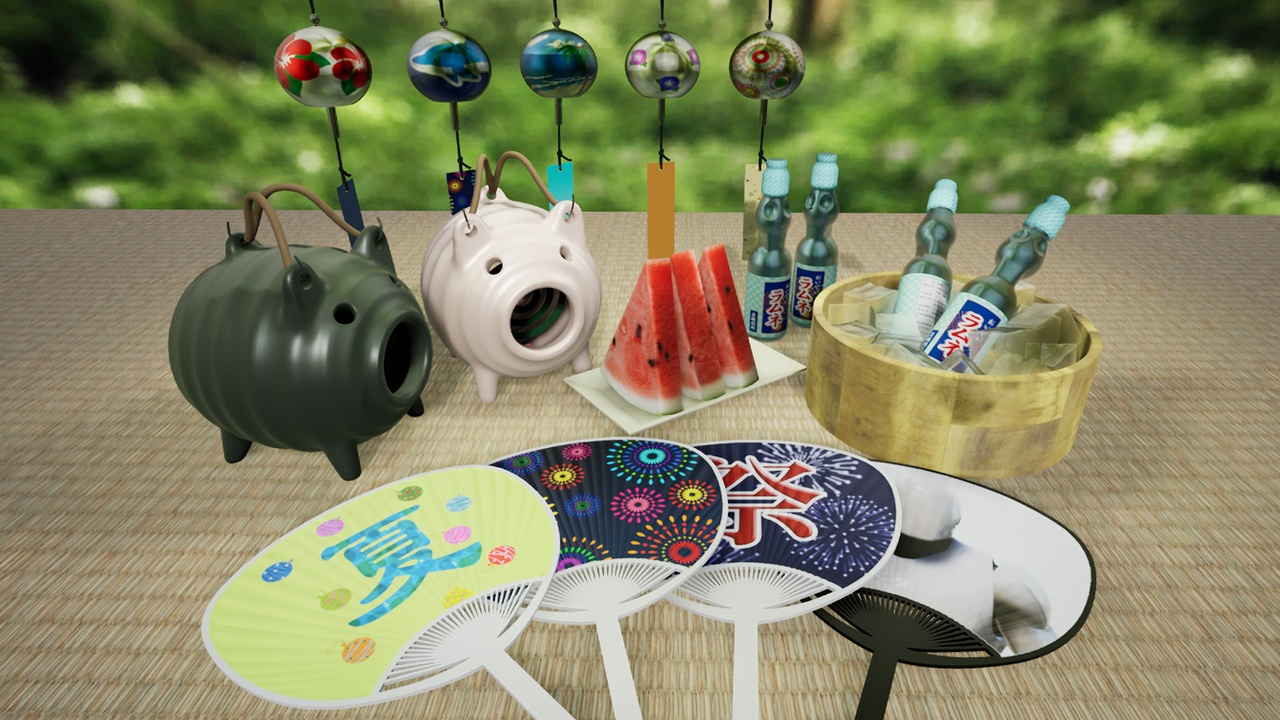 Media 1 for listing Japanese Summer Pack A
