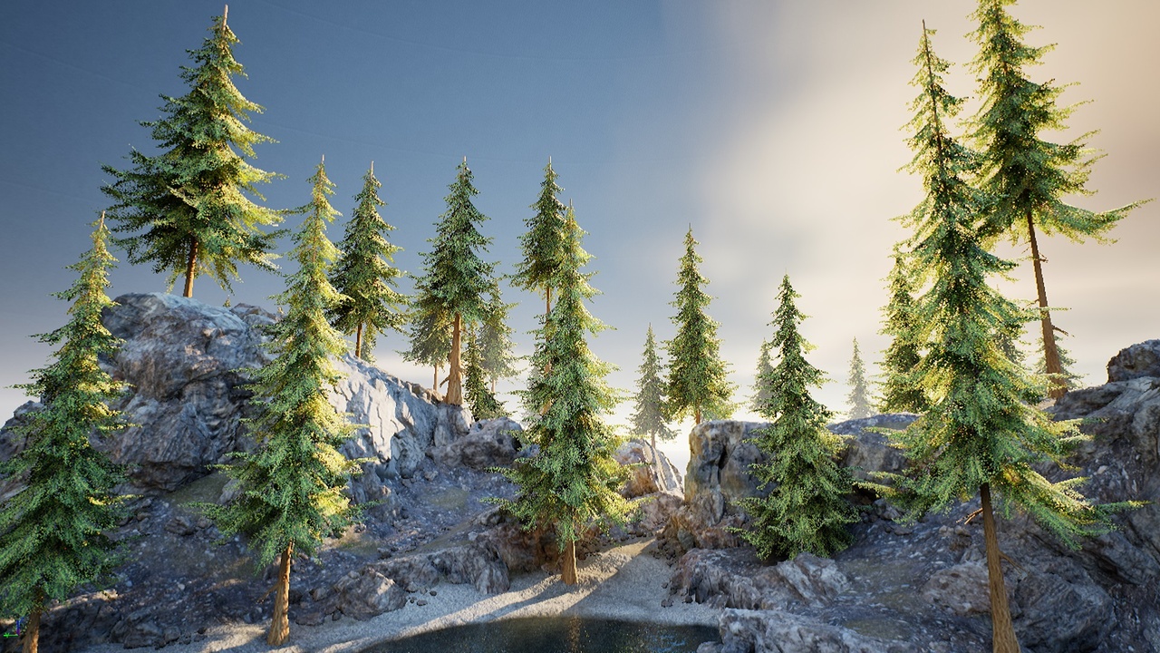 Realistic Pine Pack 6 (Mobile/Desktop) | Fab
