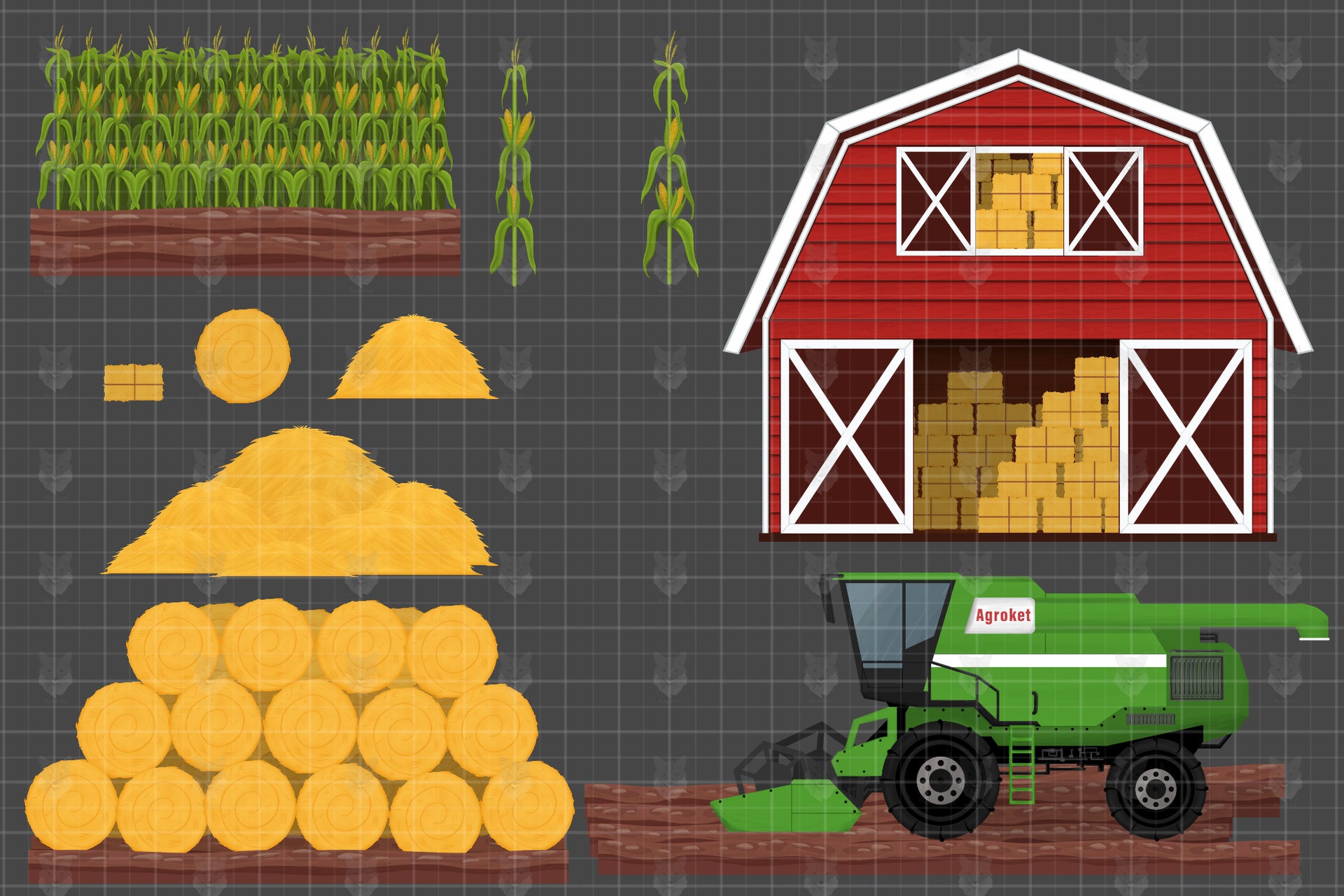 2D Farm environment 제품 등록을 위한 미디어 1개