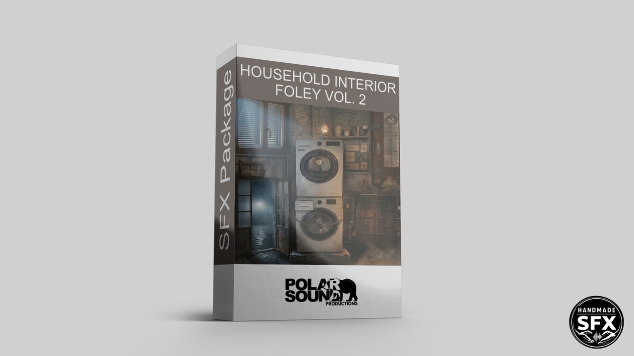 Media 1 for listing SFX Package - Household Interior Foley Vol. 2