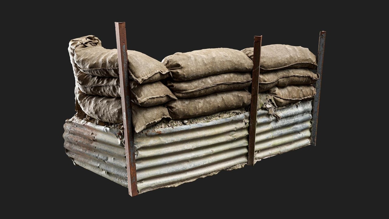 Media 1 for listing Military Trenches Wall Extrusion Metal Corrugated 02