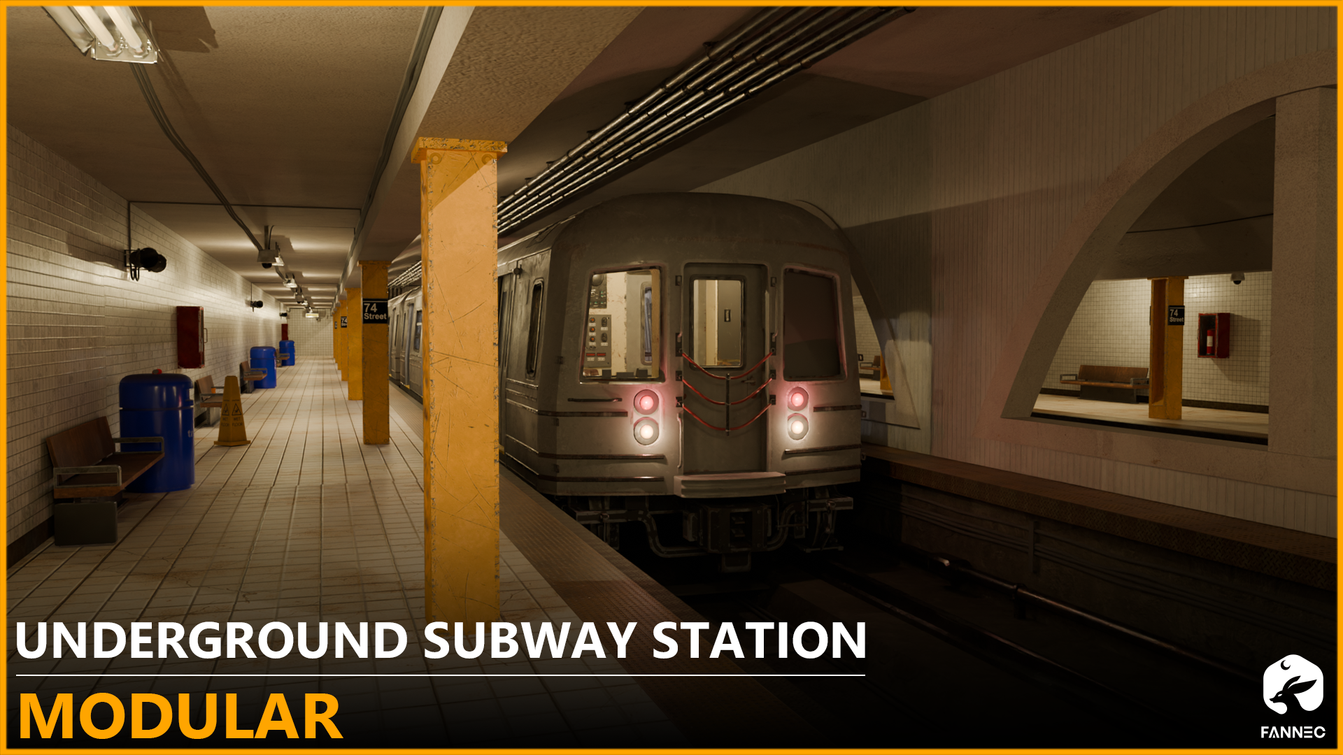 Modular - Underground Subway Station | Fab