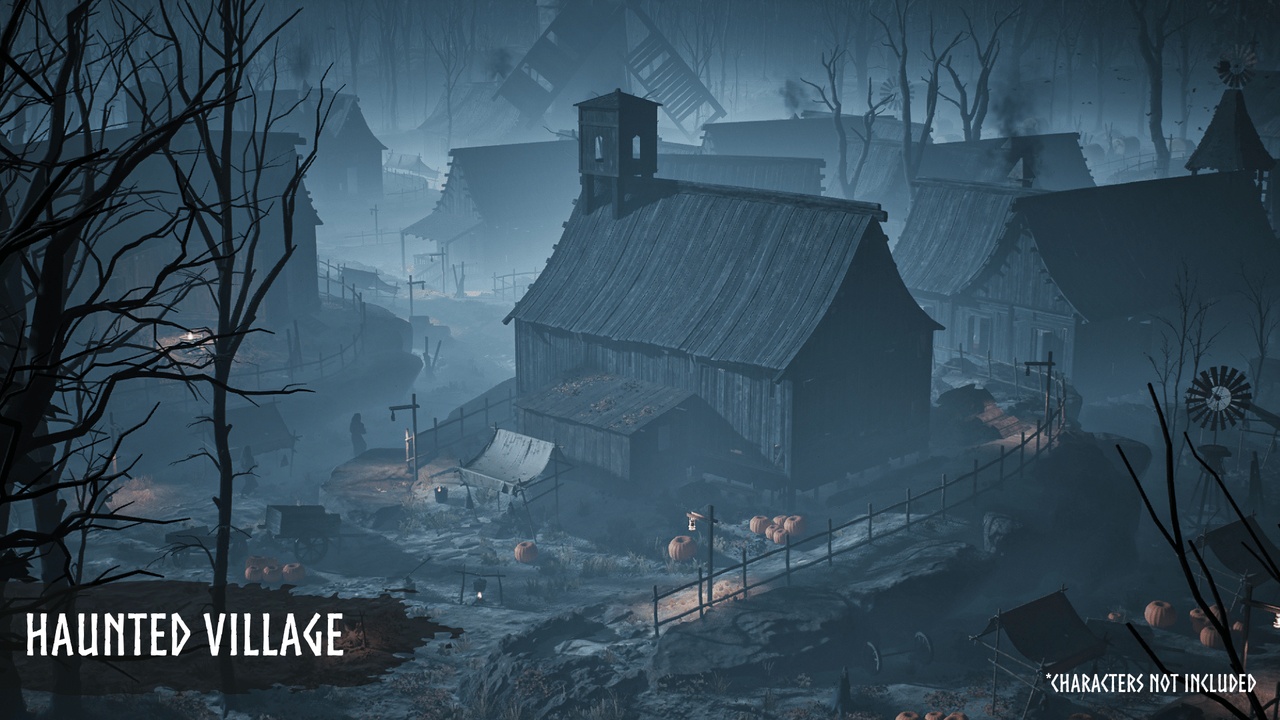 Media 1 for listing Modular Haunted Village (Village, Modular Village, Fantasy Village)