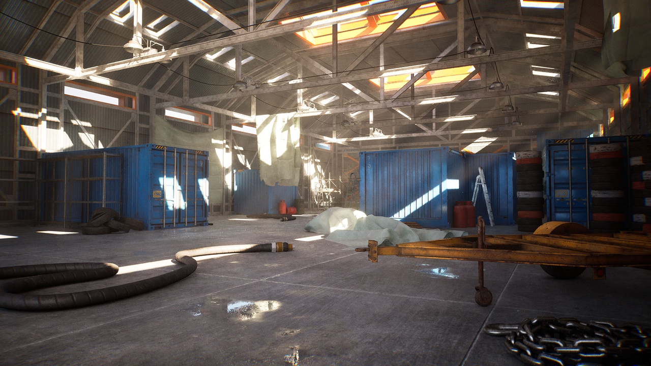 Media 1 for listing Hangar With Props