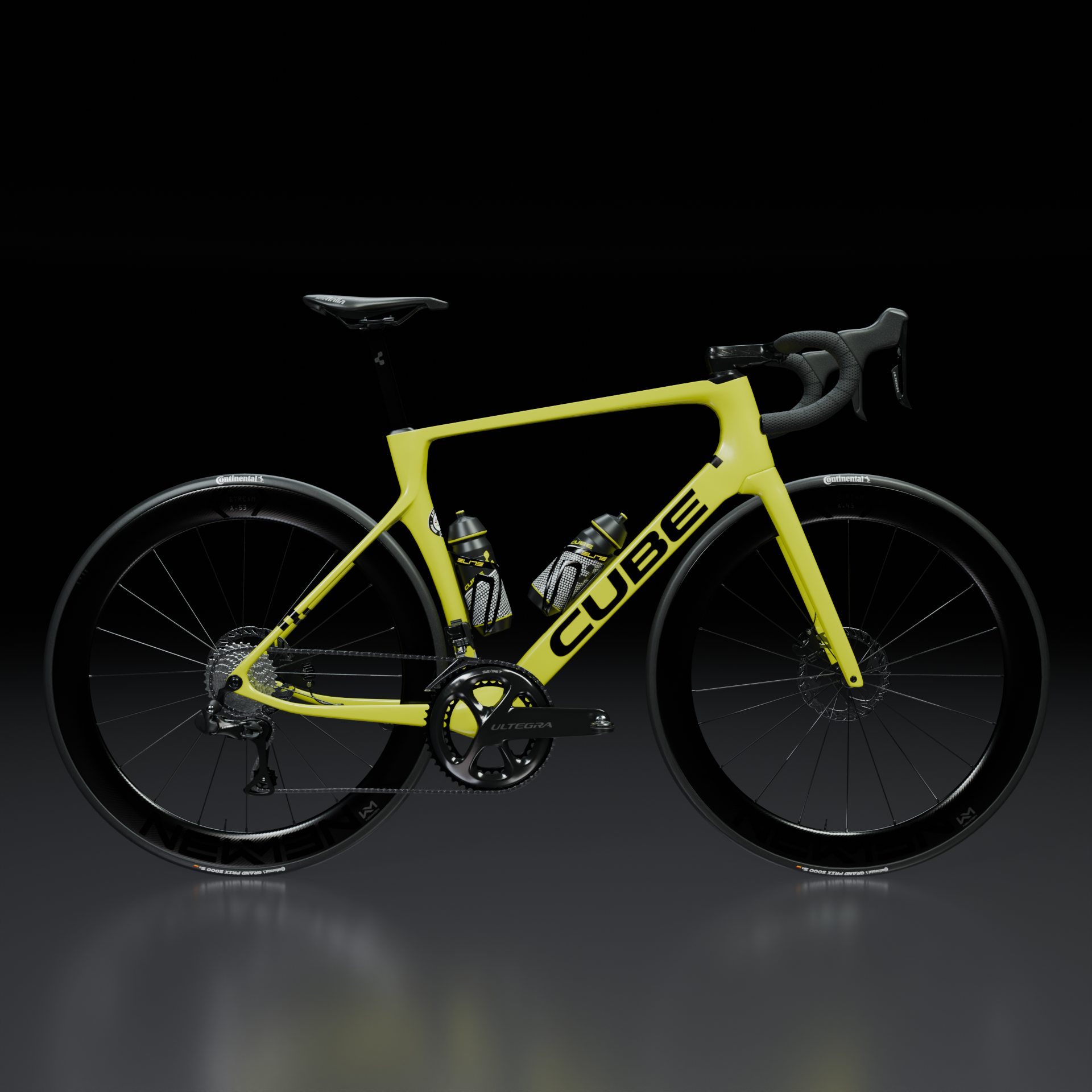 Cube Agree C62 Race Flashlime’n’black 2025 roadbike | Fab