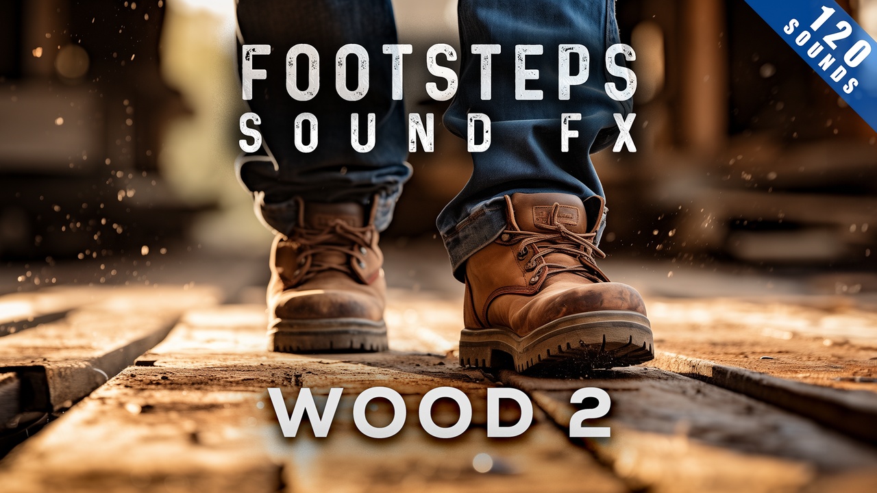 出品Footsteps Sound FX - Wood 2のメディア1