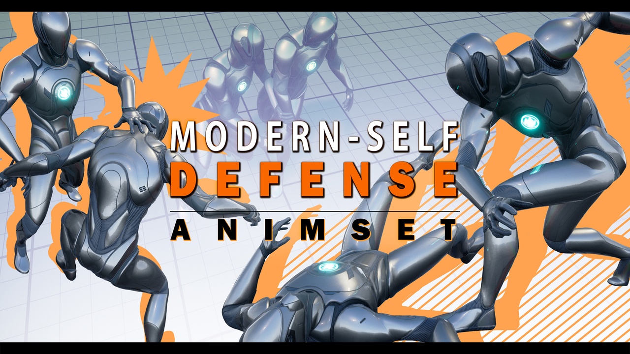 Media 1 for listing Modern-Self Defense AnimSet