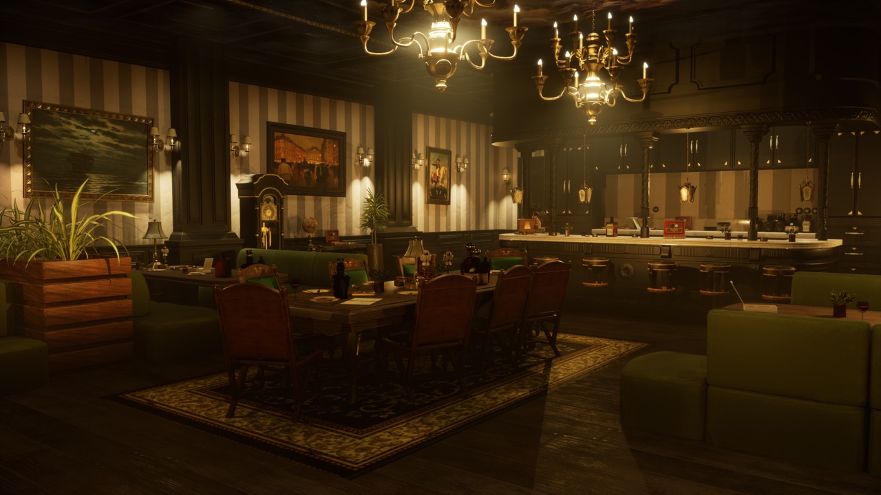 商品 Golden Pub & Restaurant Environment 的媒体 1