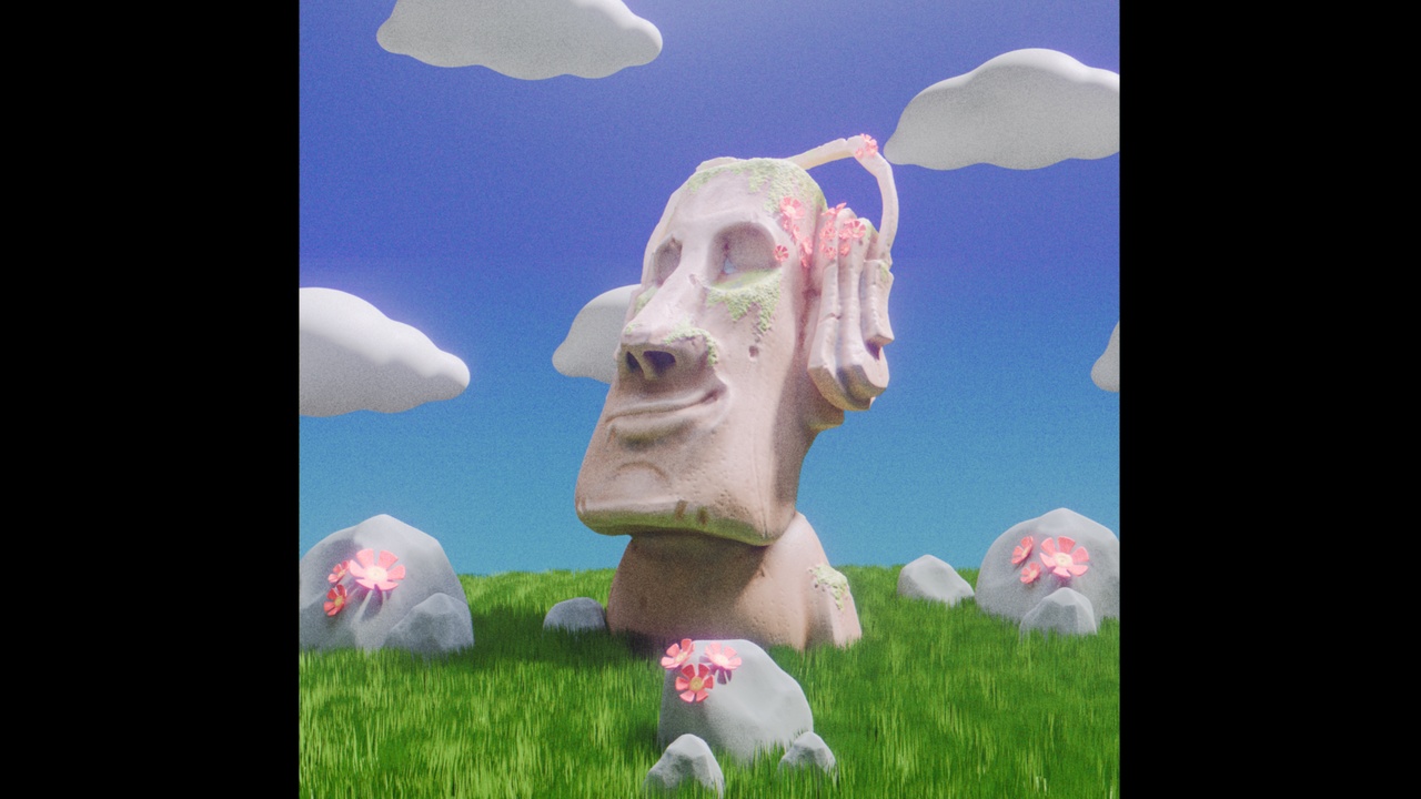 Media 1 for listing Moai sculpt