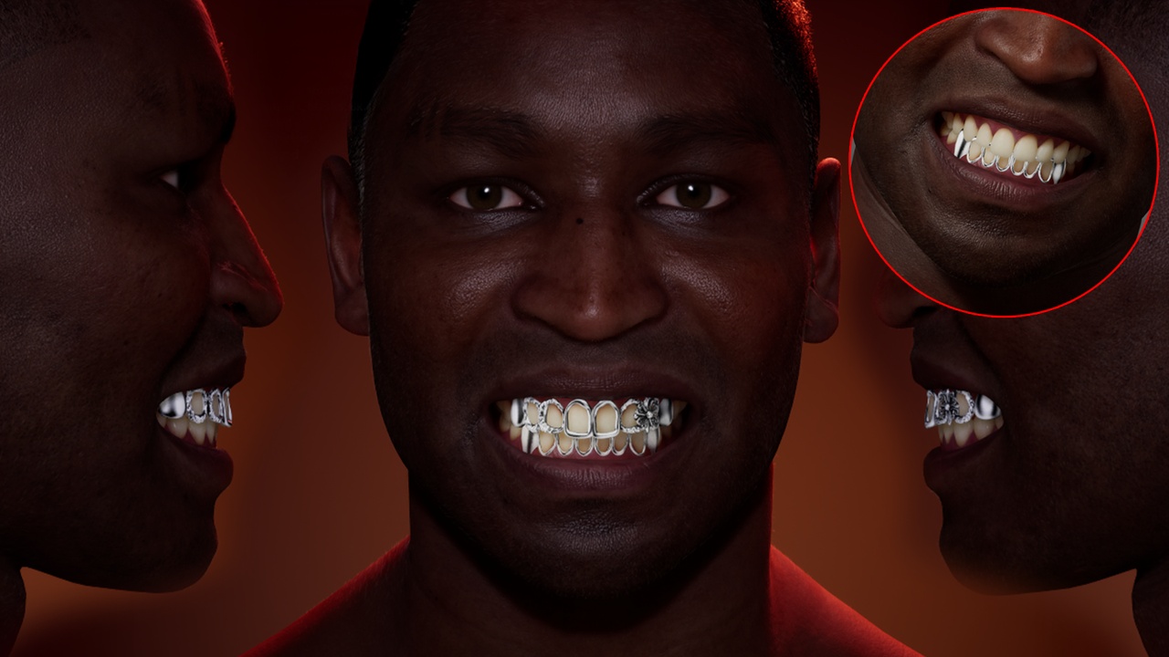 Media 1 for listing Metahuman Grillz