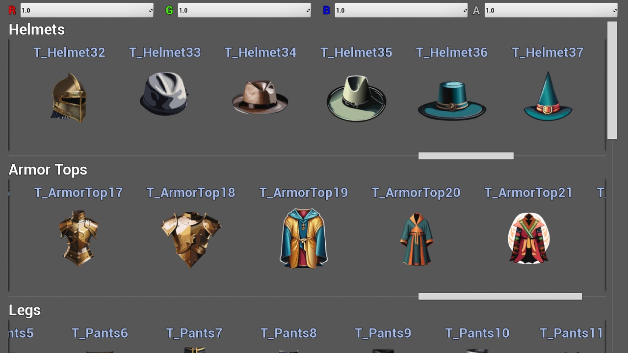 Media 1 for listing Fantasy Armor Big Texture Pack