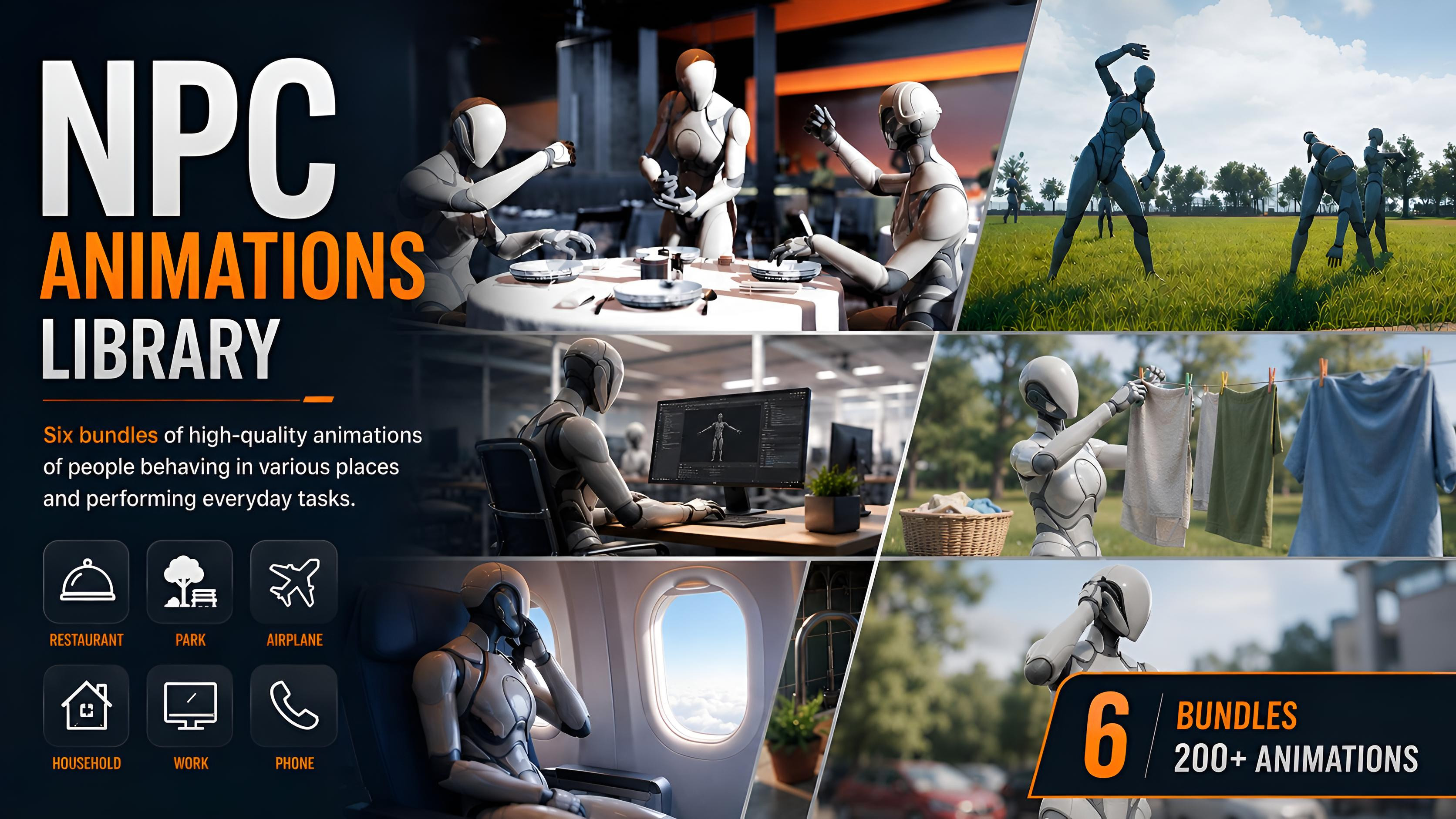 Npc Animation NPC Animations Library | Fab