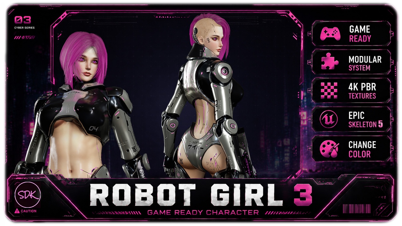 Media 1 for listing Robot Girl 3