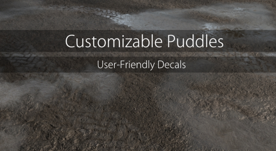 Custom Puddle Customizable Puddles | Fab