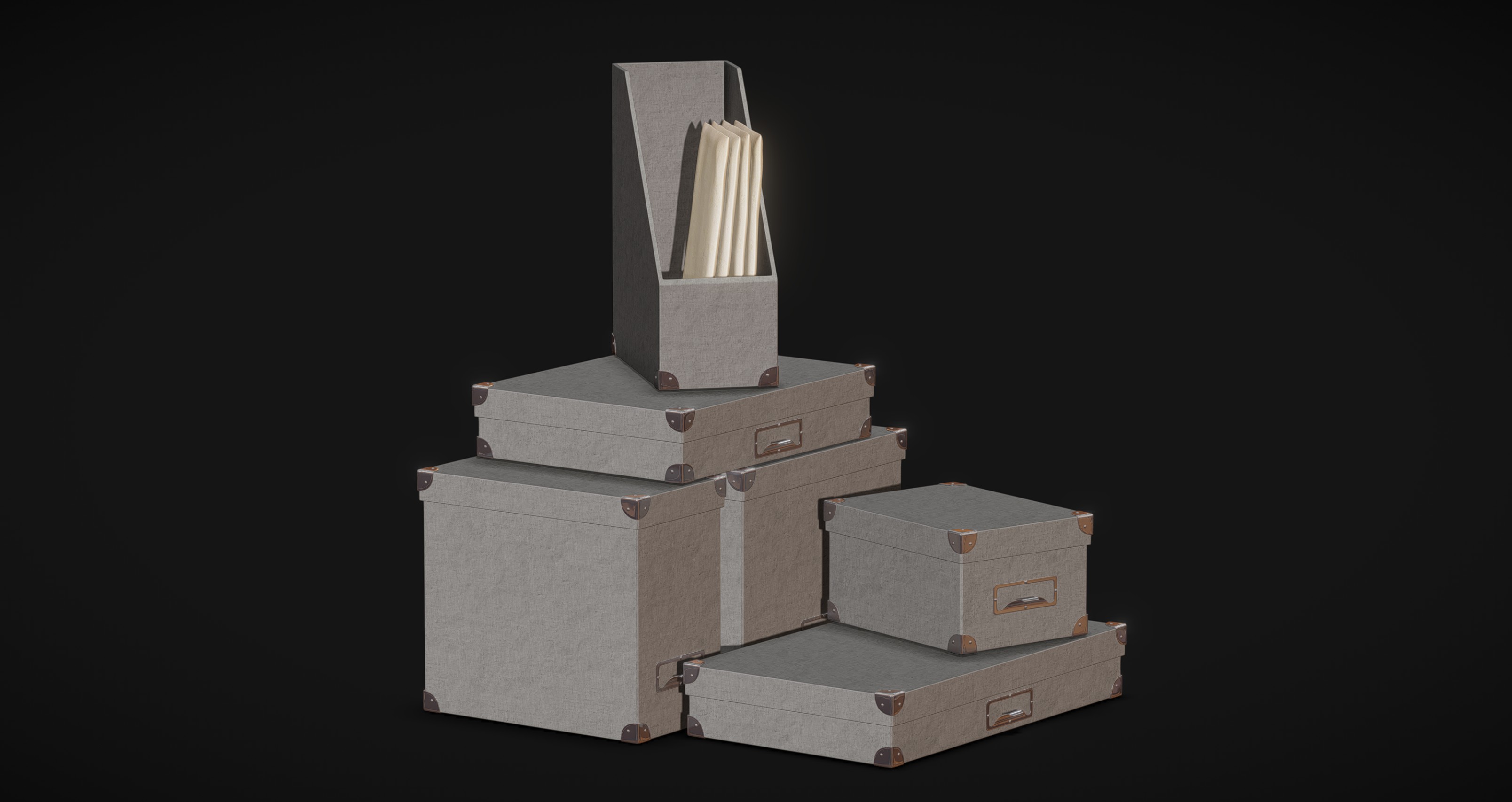 Grey Boxes | Fab