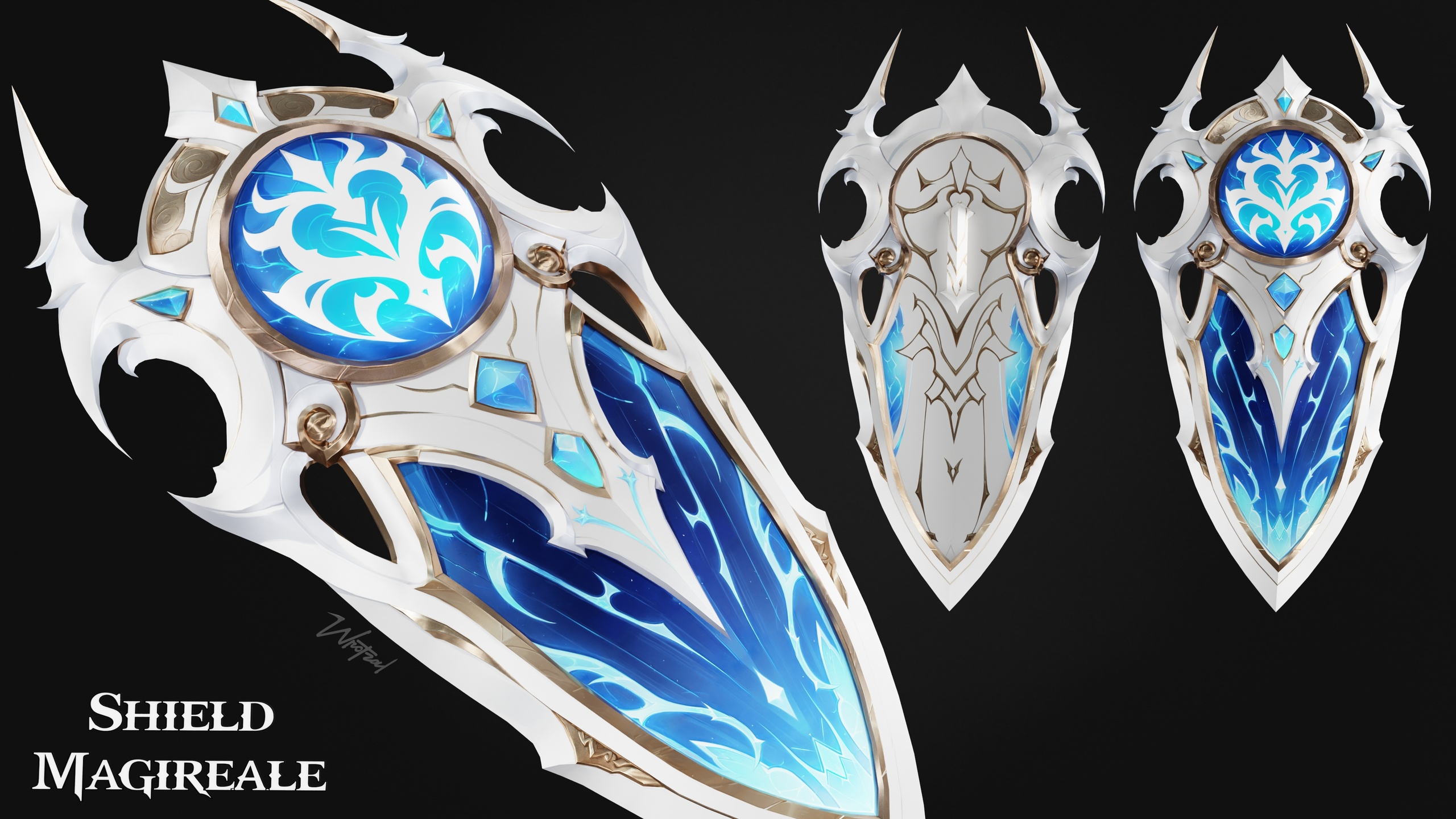 Media 1 for listing Shield Magireale [Stylized Fantasy]