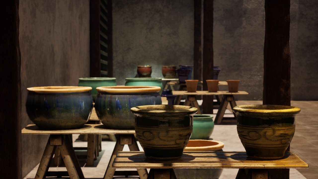 出品Props Collections: Garden Pots (Nanite + Optimised + Lowpoly)のメディア1