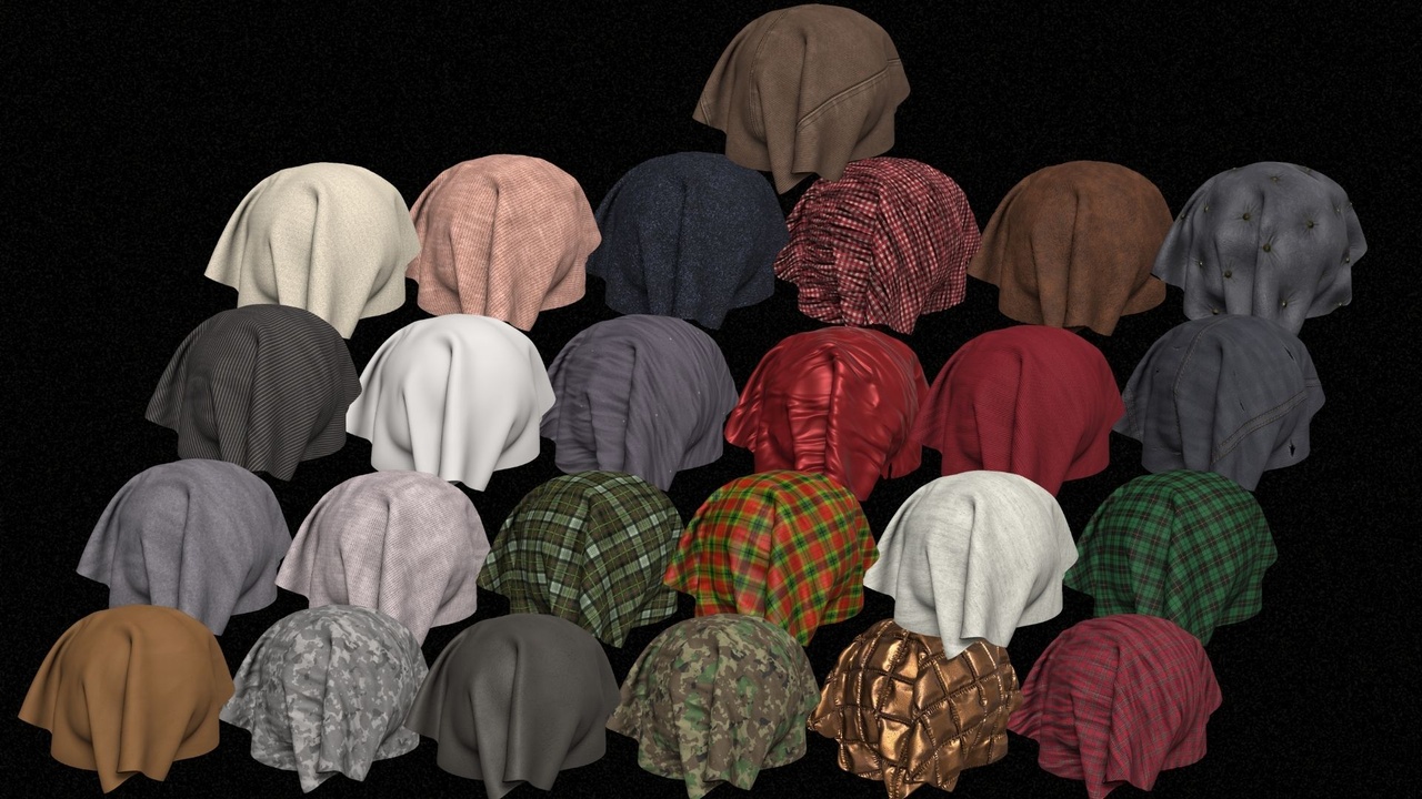 Media 1 for listing Fabric Material Pack
