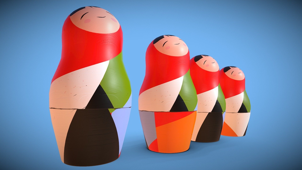 出品Nesting Dolls "Matryoshka"のメディア1