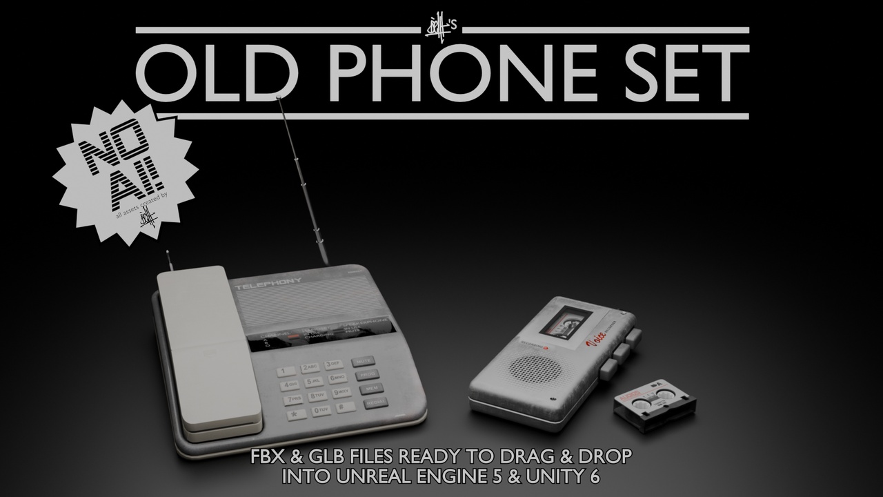 Media 1 for listing Old Phone Set