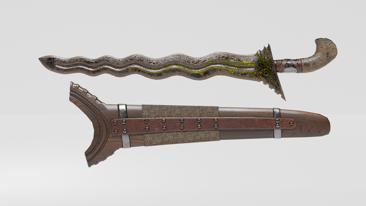 Media 1 for listing Kris Sword