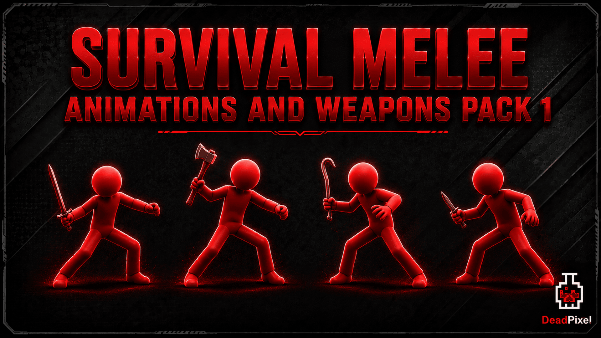 Survival Melee Animations and Weapons Pack 1 | Fab